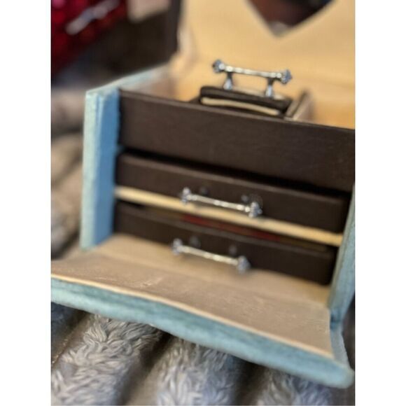 Juicy Couture vintage y2k velour square Jewelry Box bag pouch Case & Storage - Picture 5 of 10